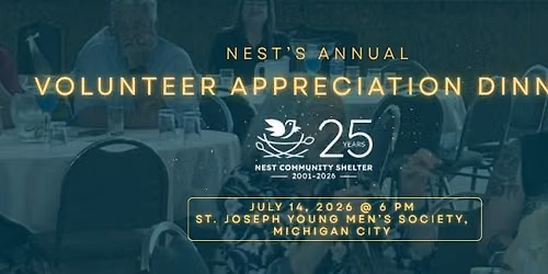 Nest's 2026 Volunteer Appreciation Dinner