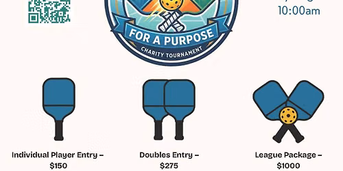 Charity pickleball event: Paddles for a Purpose