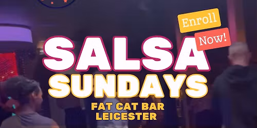 Brand New Beginner Salsa Cycle \u2013 The Ultimate Salsa Sunday in Leicester! \ud83d\udc83\ud83d\udd7a