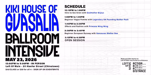 Kiki House of Gvasalia Ballroom Intensive