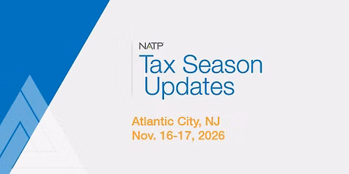2026 Tax Season Updates - Atlantic City, NJ