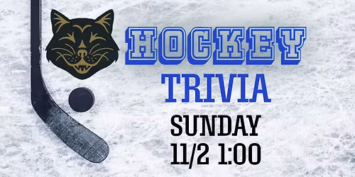 Hockey Trivia at Blind Cat Beer Co.!