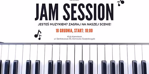 Jam Session w Kameleonie \ud83c\udfb8\ud83c\udfb9 \/ Bierz instrument i zagraj na naszej scenie!