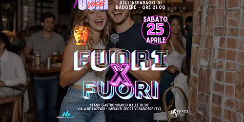 FuoriLaVoce\u2726Sab. 25.04\u2726Canta&Balla\u2726Badoere