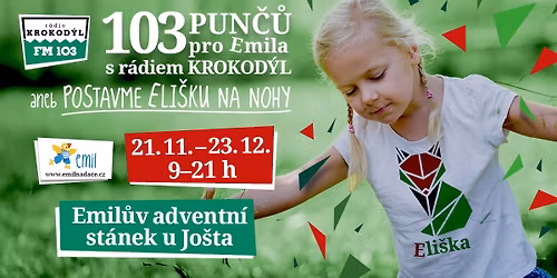 103 pun\u010d\u016f pro Emila | 21. listopadu - 23. prosince 2025