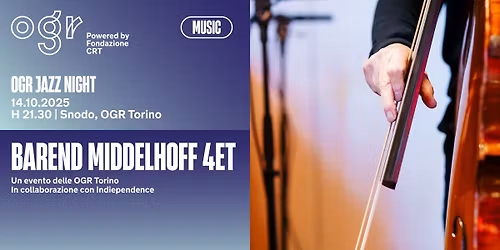 OGR Jazz Night | Barend Middelhoff 4et