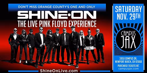 Shine On, The Live Pink Floyd Experience