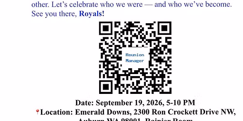 50 th class reunion