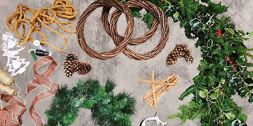 Saturday 22nd November 2pm Christmas Wreath Workshop