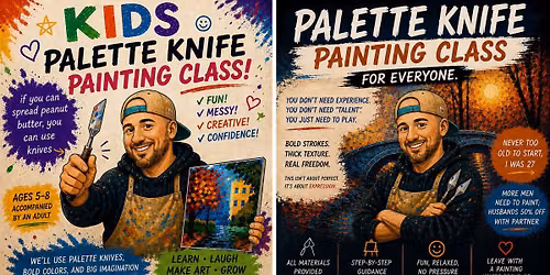 KIDS Palette Knife Follow-Along