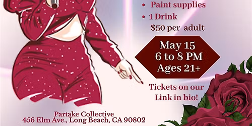 Como La Flor Paint & Sip | Selena-Inspired Night | Long Beach
