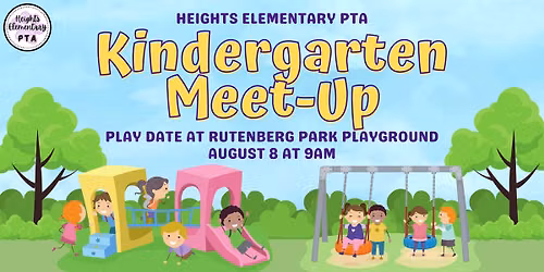 Heights Kindergarten Meet Up at the Park