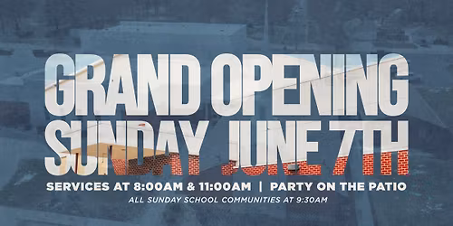 FELLOWSHIP CHURCH NEW SANCTUARY GRAND OPENING