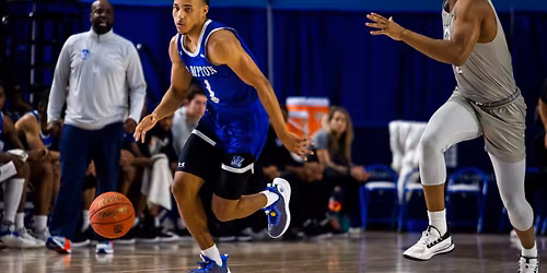 Parking William & Mary Tribe at Hampton Pirates Mens Basketball