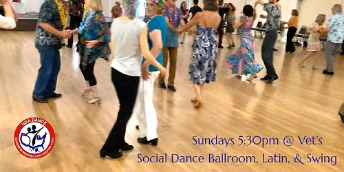 Sunday Ballroom Dance: Viennese Waltz Lesson & Social Dance! ~ USA Dance