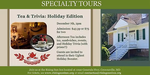 Tea and Trivia: Holiday Edition!