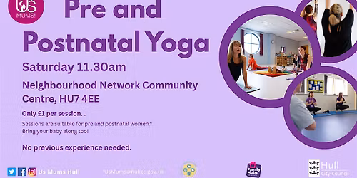 Pregnancy and Post-Pregnancy Yoga (Saturday)