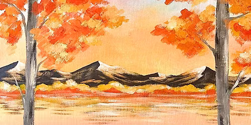 Sip & Paint at the Tobacco Factory, Bristol - "Golden Hour"