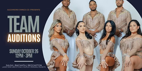 Team Auditions | Danse Alejandro