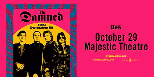 The Damned - Final Damnation 50 at the Majestic Theatre - Detroit, MI