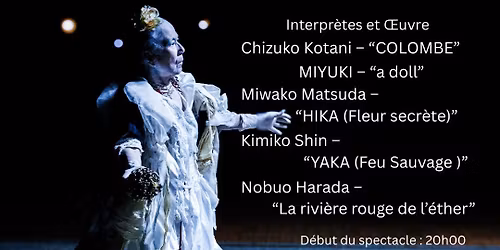 \u201cMemento Vita\u201d \u2014 Butoh Seiryukai \/ Nobuo Harada et ses amis