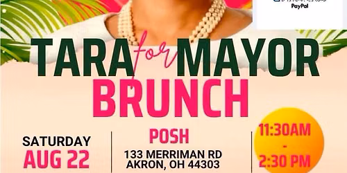 Tara for Mayor of Akron Brunch and R&B Bingo Fundraiser 
