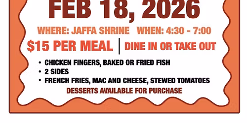 2026 Ash Wednesday Fish Fry