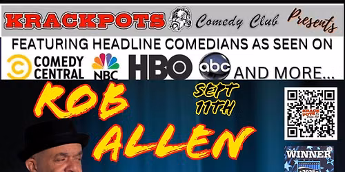 COMEDIAN ROB ALLEN AT KRACKPOTS COMEDY CLUB