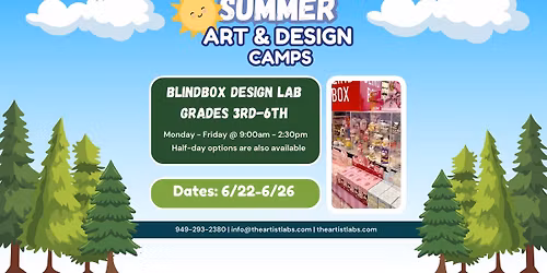Summer Camp Blindbox Design Lab (3rd-6th)