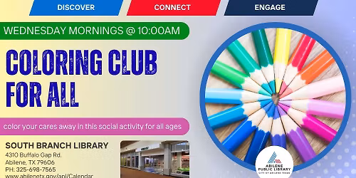Coloring Club (South Branch)