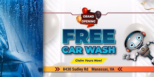 Grand Opening - FREE Wash Weekend!
