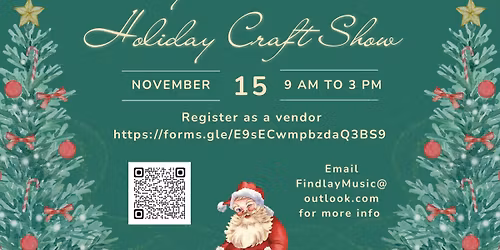 Findlay Music Boosters Holiday Craft Show