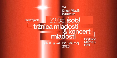 34. DMK: tr\u017enica mladosti in koncert mladosti