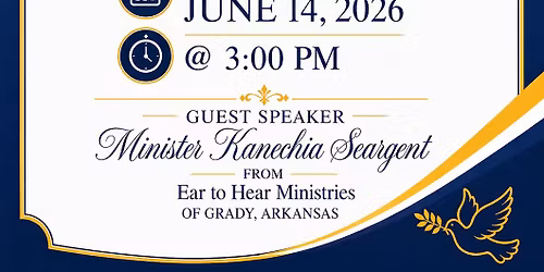 33rd Pastor\u2019s Anniversary