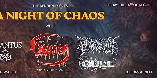 A NIGHT OF CHAOS - Escarion, The Incantus, Pendle Hill, Gull