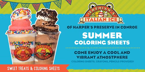 Summer Coloring Sheets!