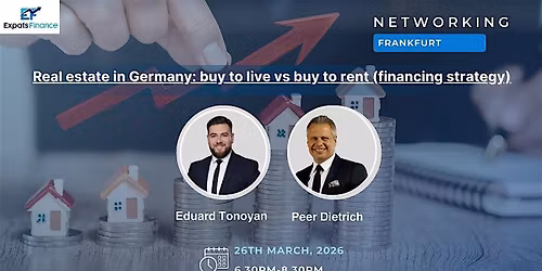 Real estate in Germany: buy to live vs buy to rent (financing strategy)