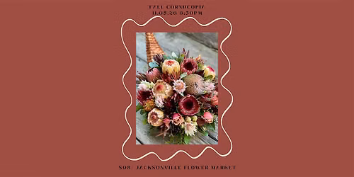 Fall Cornucopia- Flower DIY Class