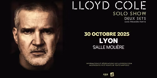 Lloyd Cole en concert \u00e0 Lyon
