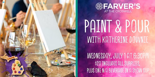 Paint & Pour with Katherine Downie