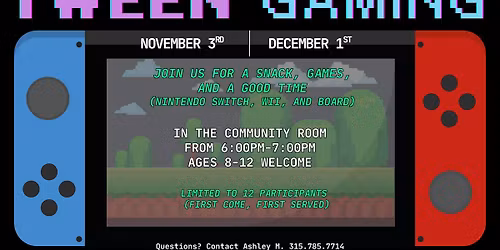 Ages 8-12 Tween Gaming