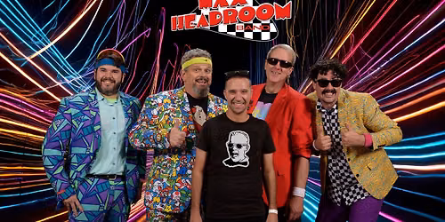 80's night with Max Headroom Band at Engelmann Cellars
