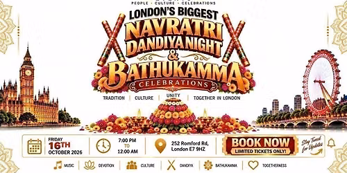 Navratri Dandiya Night &amp; Bathukamma Celebrations