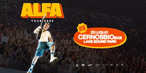 ALFA - TOUR 2026 \/\/ Lake Sound Park