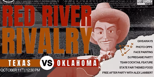 Alex Lambert | FREE Red River Rivalry Afterparty