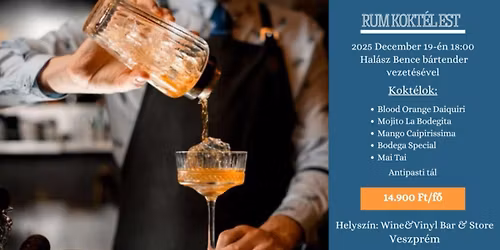 Kokt\u00e9l Est Hal\u00e1sz Benc\u00e9vel \/\/ + Dj Beni