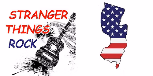 Stranger Things Rock Performing a concert in the Park at All Wars Memorial Field in Tuckerton,  NJ