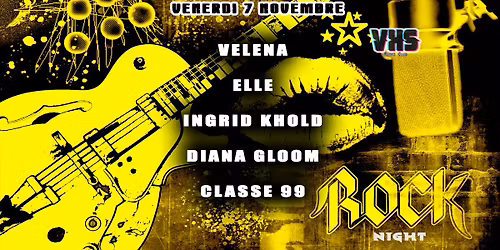 Underground Night: Velena + Elle + Ingrid Khold + Diana Gloom + Classe 99