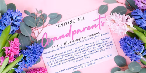 Grandparents Day - Bloomington Campus
