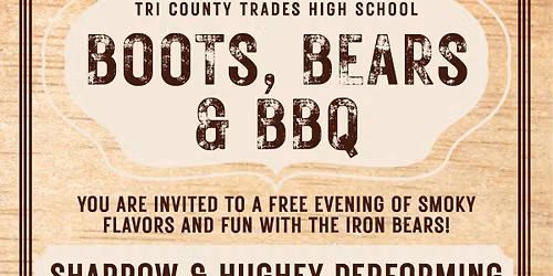 Boots, Bears & BBQ - Free Community BBQ
